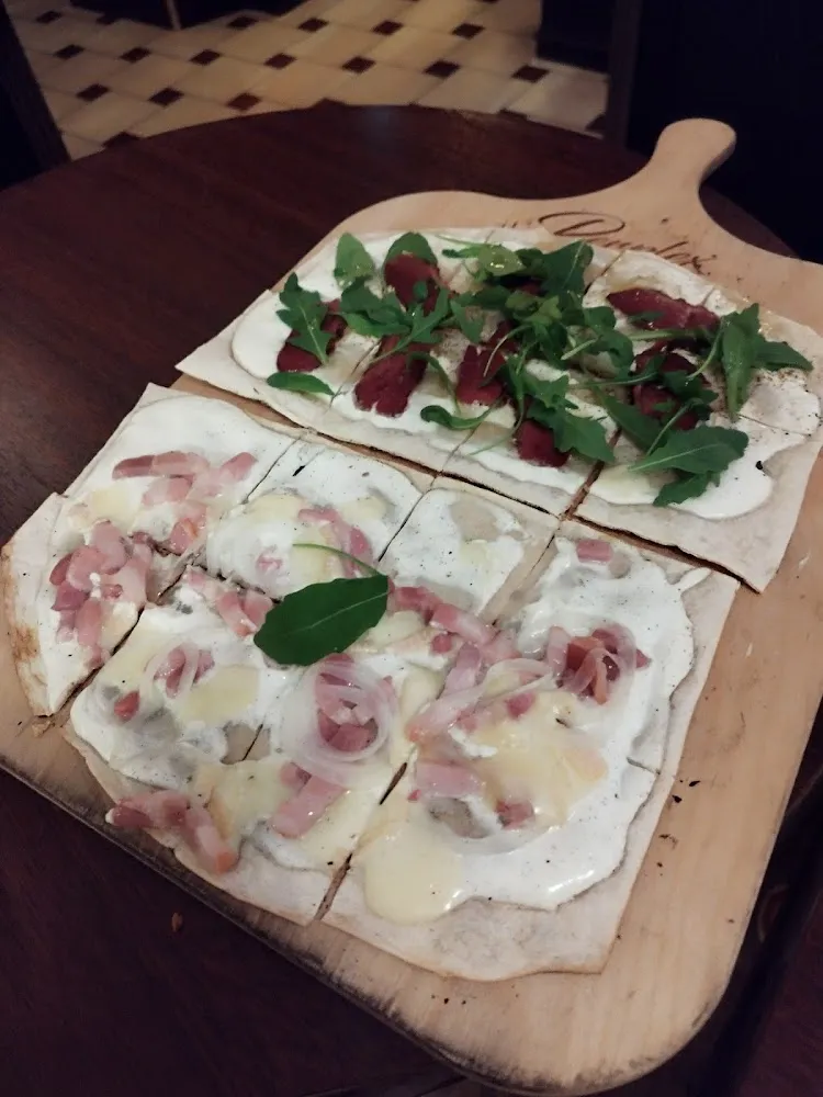 Tarte Flambée Munster En Bas